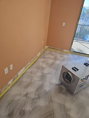 Water damage restoration by DMS Restoration Services of South Florida, Inc